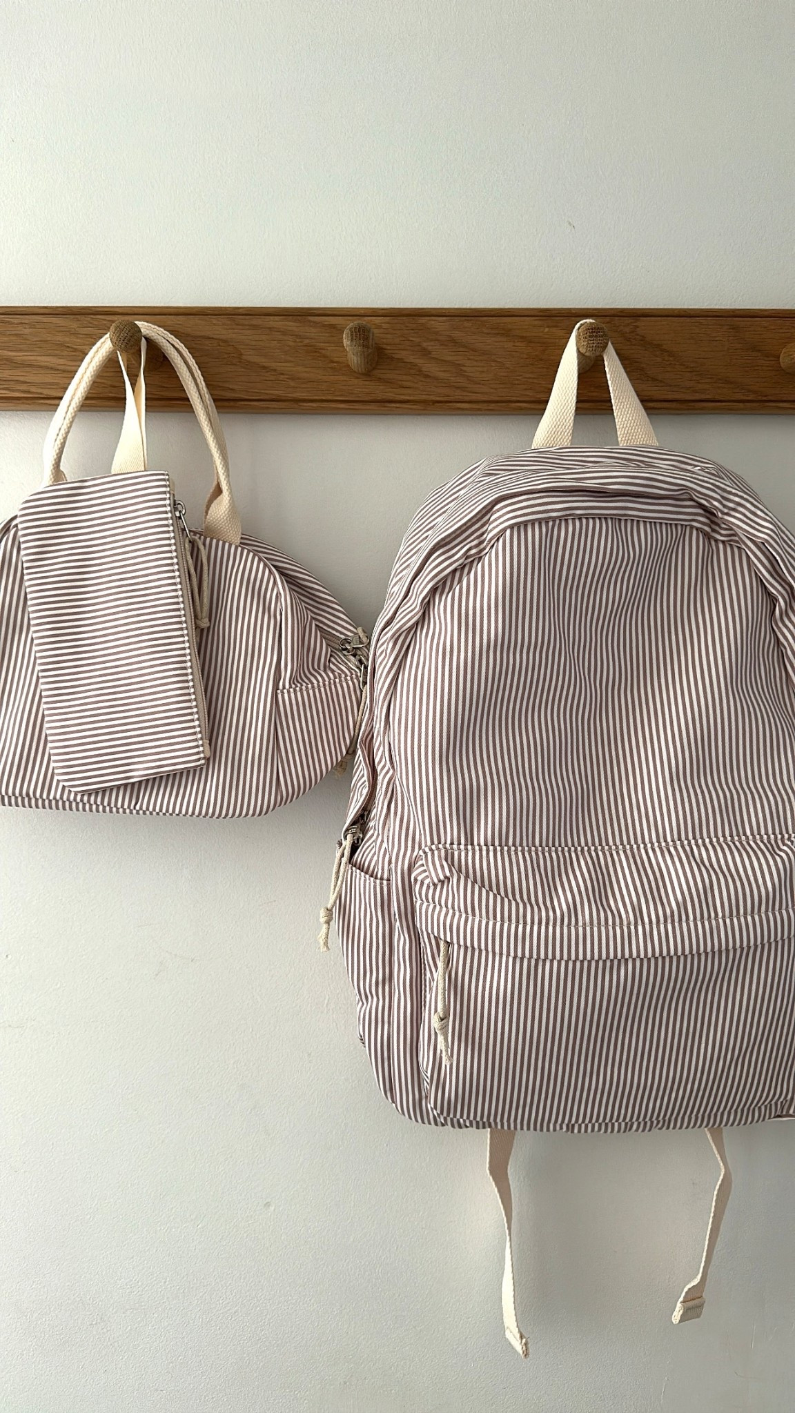 fresh new backpack for June for kdg! comes with a lunch bag and pencil case and is under $28. Lots of other colors and patterns too 🤍 

#LTKKids