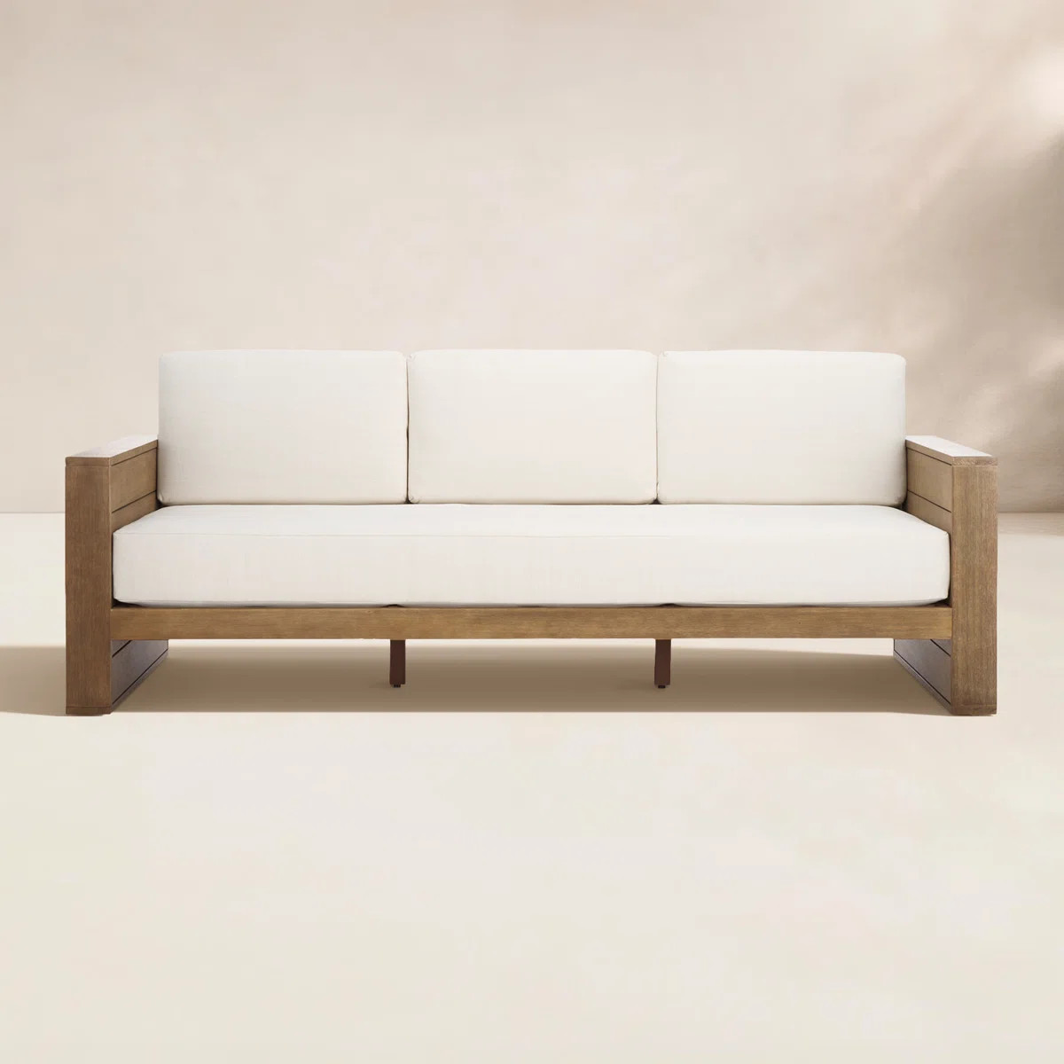 Westport Eucalyptus Patio Sofa | Wayfair North America