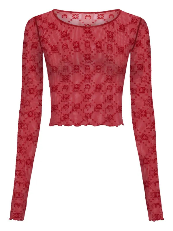 moonogram cropped top | Farfetch Global