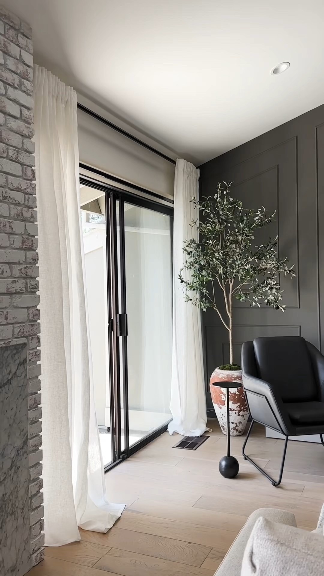 From a window to a masterpiece! 🤩 The sheer, floor-to-ceiling curtains are completely changing the look of this space.

#LTKHome