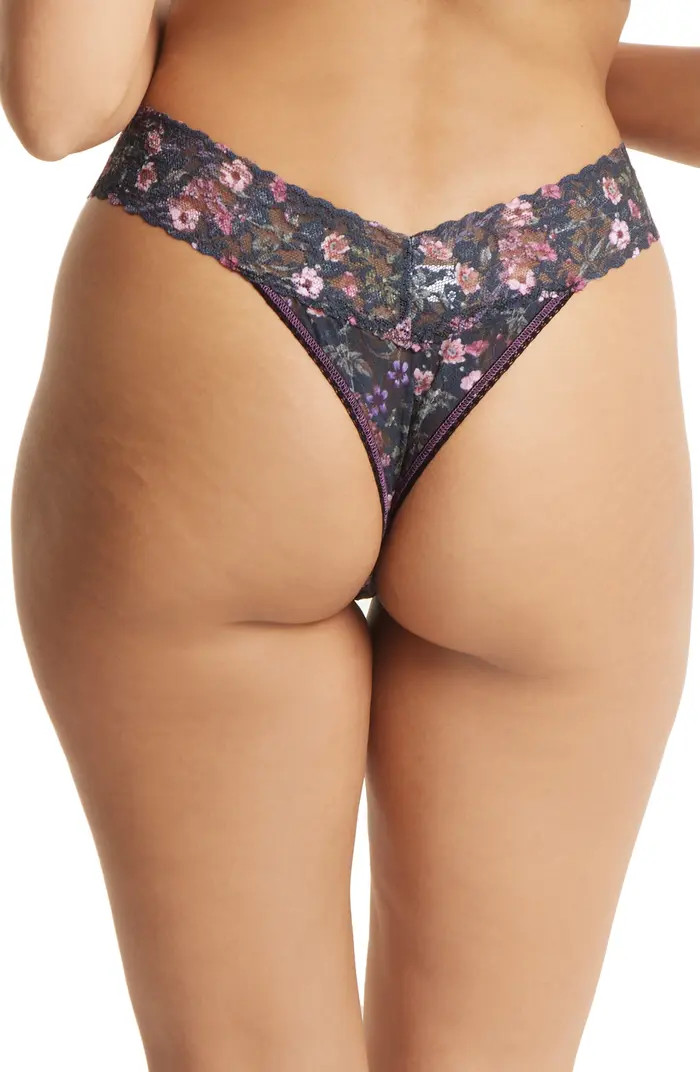 Hanky Panky Print Original Rise Thong | Nordstrom | Nordstrom