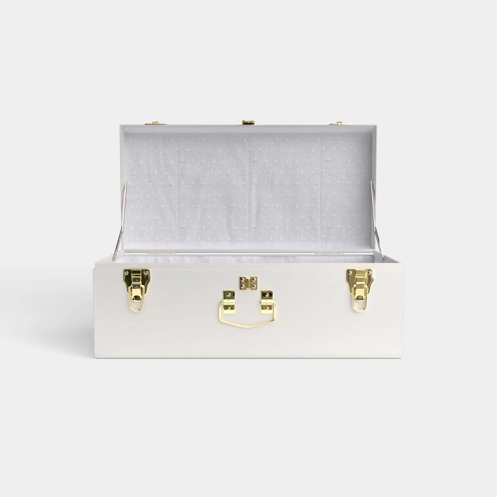 Warehouse Sale White Petite Classic Trunk | Petite Keep, LLC