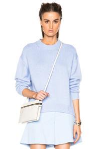 Acne Studios Shora Wool Sweater in Blue | FWRD 
