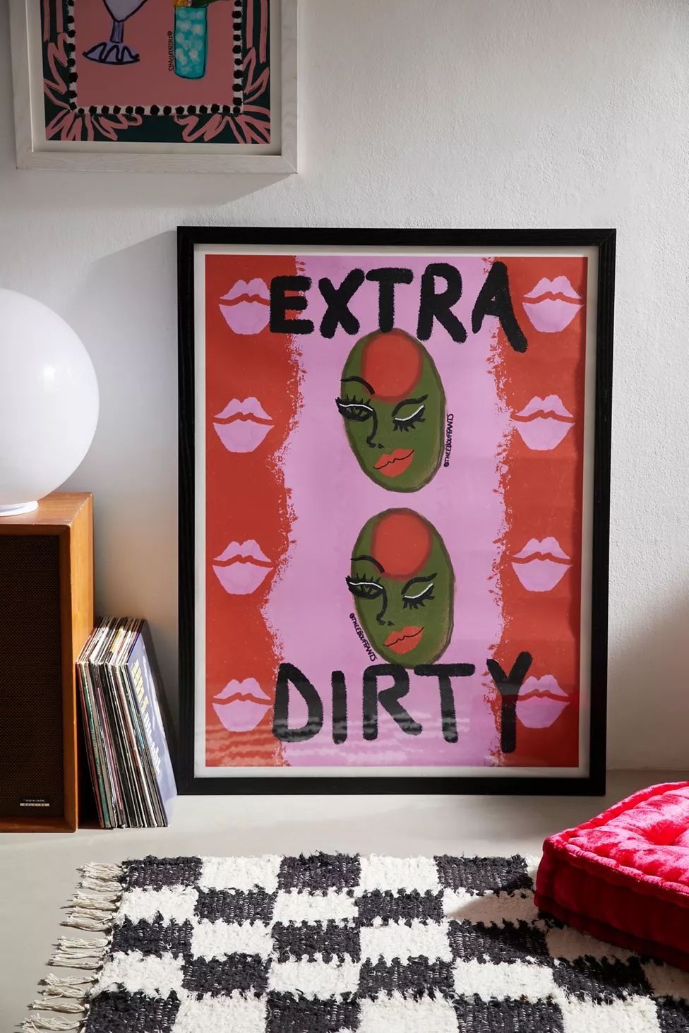 theebouffants Extra Dirty Art Print | Urban Outfitters (US and RoW)