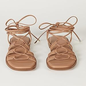 The Drop Women's Haven Lace Up Gladiator Sandal | Amazon (US)