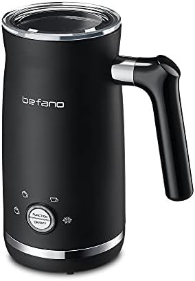 Amazon.com: Befano Milk Frother and Steamer, 4 in 1 Automatic Milk Foam for Hot and Cold Milk, Ho... | Amazon (US)