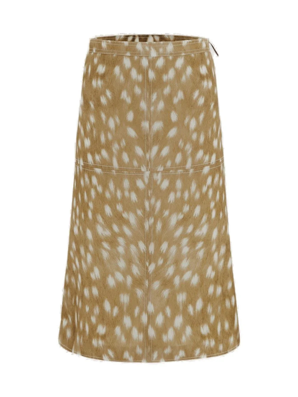 Burberry Deer Printed  Stretch Skirt | Cettire Global