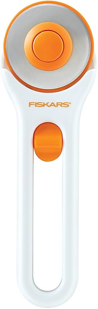 Fiskars Rotary Paper Edger, 45mm Premium Steel Blade, Ideal for Paper, Cardstock, Fabric and Viny... | Amazon (US)