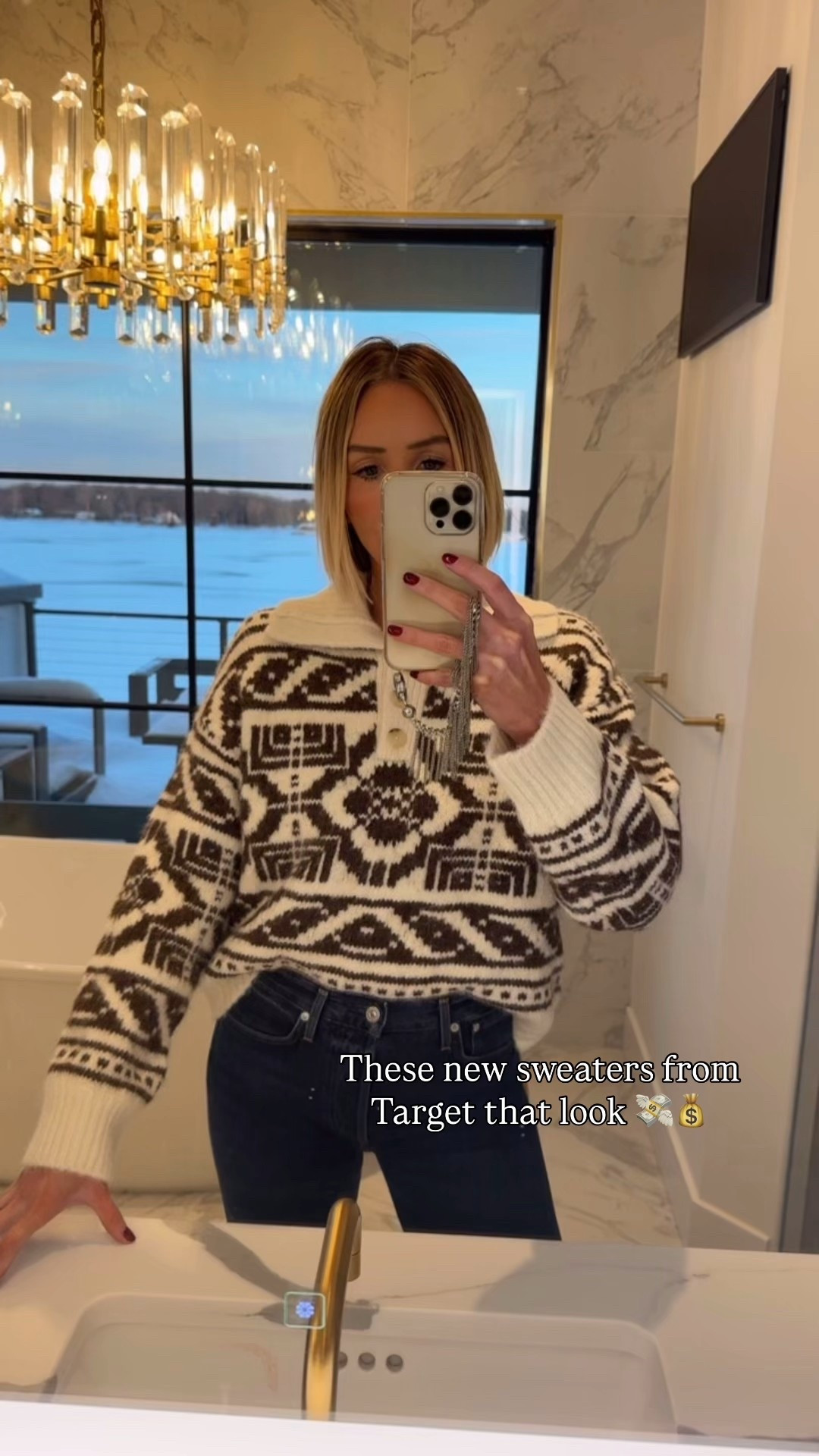 The perfect winter sweater from Target 😍😍😍