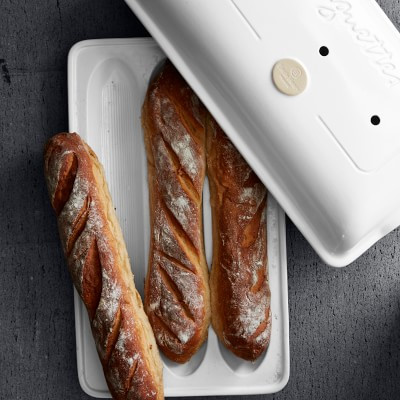 Emile Henry French Ceramic Baguette Baker | Williams Sonoma | Williams-Sonoma
