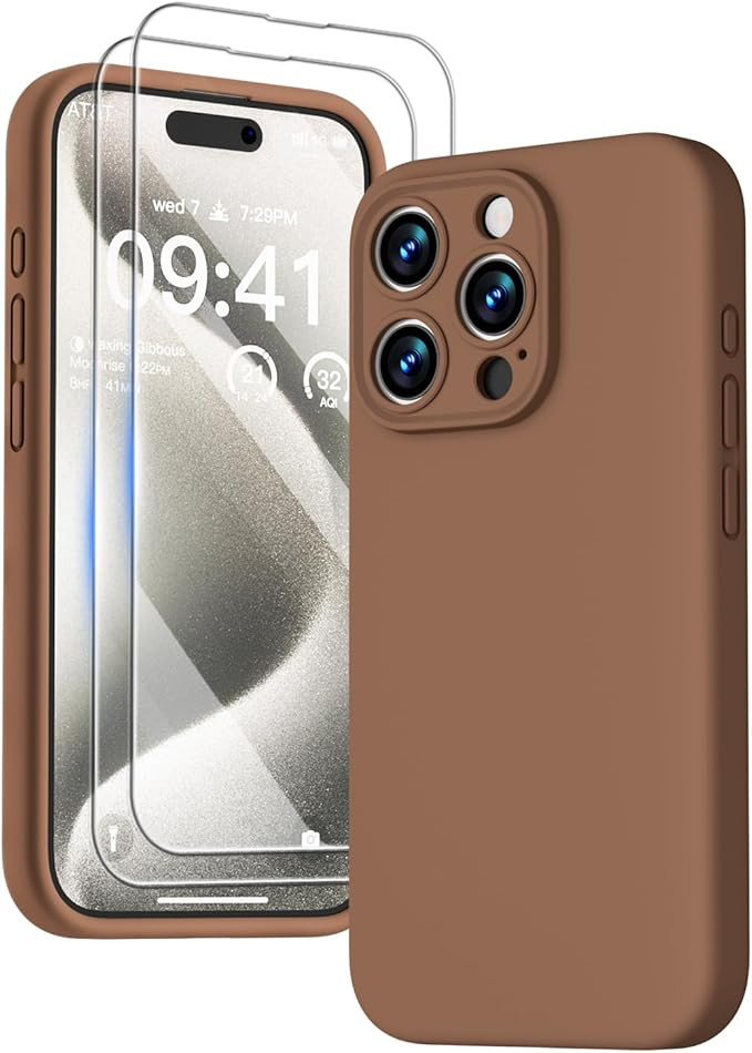 GOODVISH 3 in 1 Case for iPhone 15 Pro Case, [2X HD Screen Protector][Upgraded Camera Protection]... | Amazon (UK)