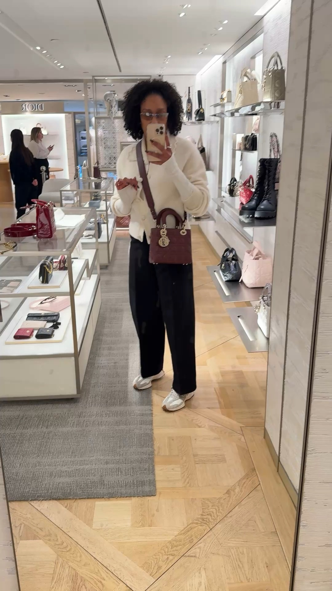 Luxury moment! I stopped by Dior boutique to finally try on the iconic Lady Dior bag.
Sharing a closer look at the fit, size, and how it elevates even the simplest outfit. If you’ve been considering investing in a classic designer bag, this one is definitely worth seeing up close.

#LTKstorytime #LTKvlog