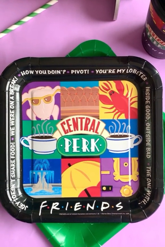 Throw an epic Friends themed bash with @orientaltrading!  Grab Oriental Trading's Friends decorations, like the iconic purple door banner, and stock up on Friends coffee cups and plates. Don't forget the fun party favors - fill a NY taxi favor box with goodies and send your guests home with a piece of the Friends fun!

#LTKParties