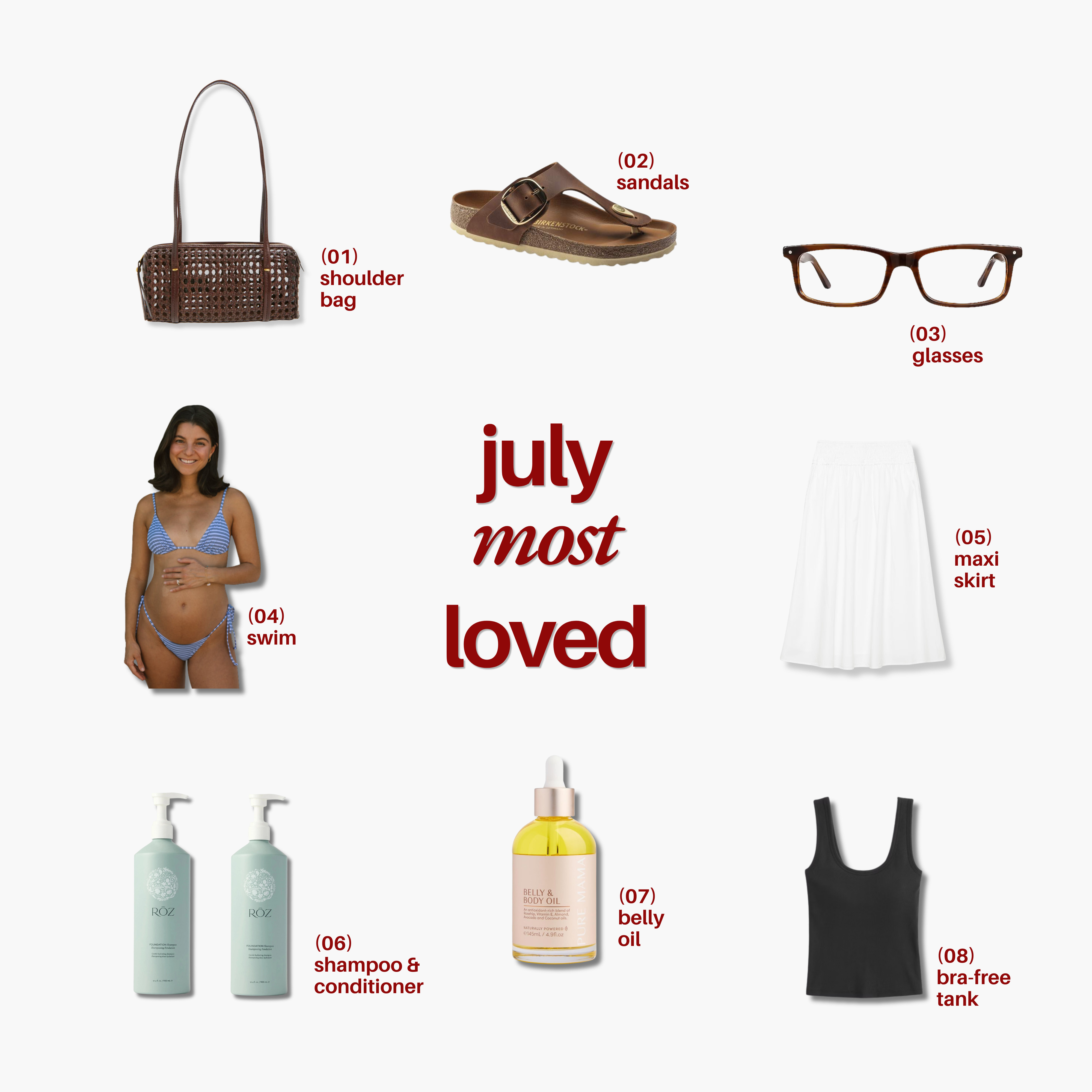 [8/3/26] july most loved items! 

 #LTKootd #LTKselfcare #LTKBeauty