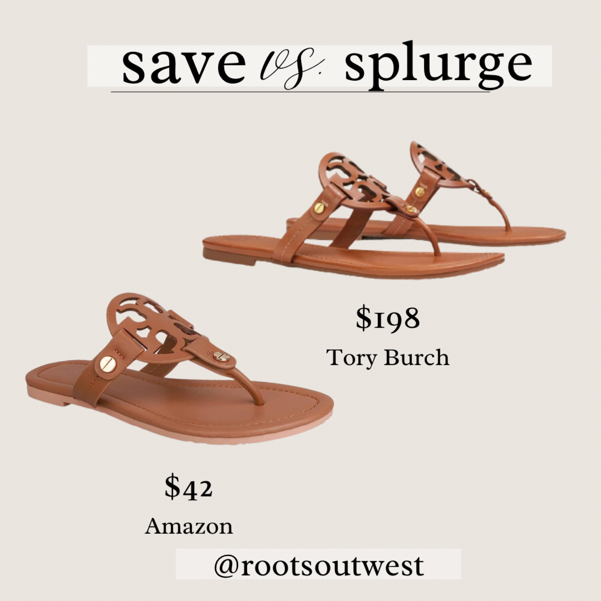 Tory burch discount dupe sandals amazon