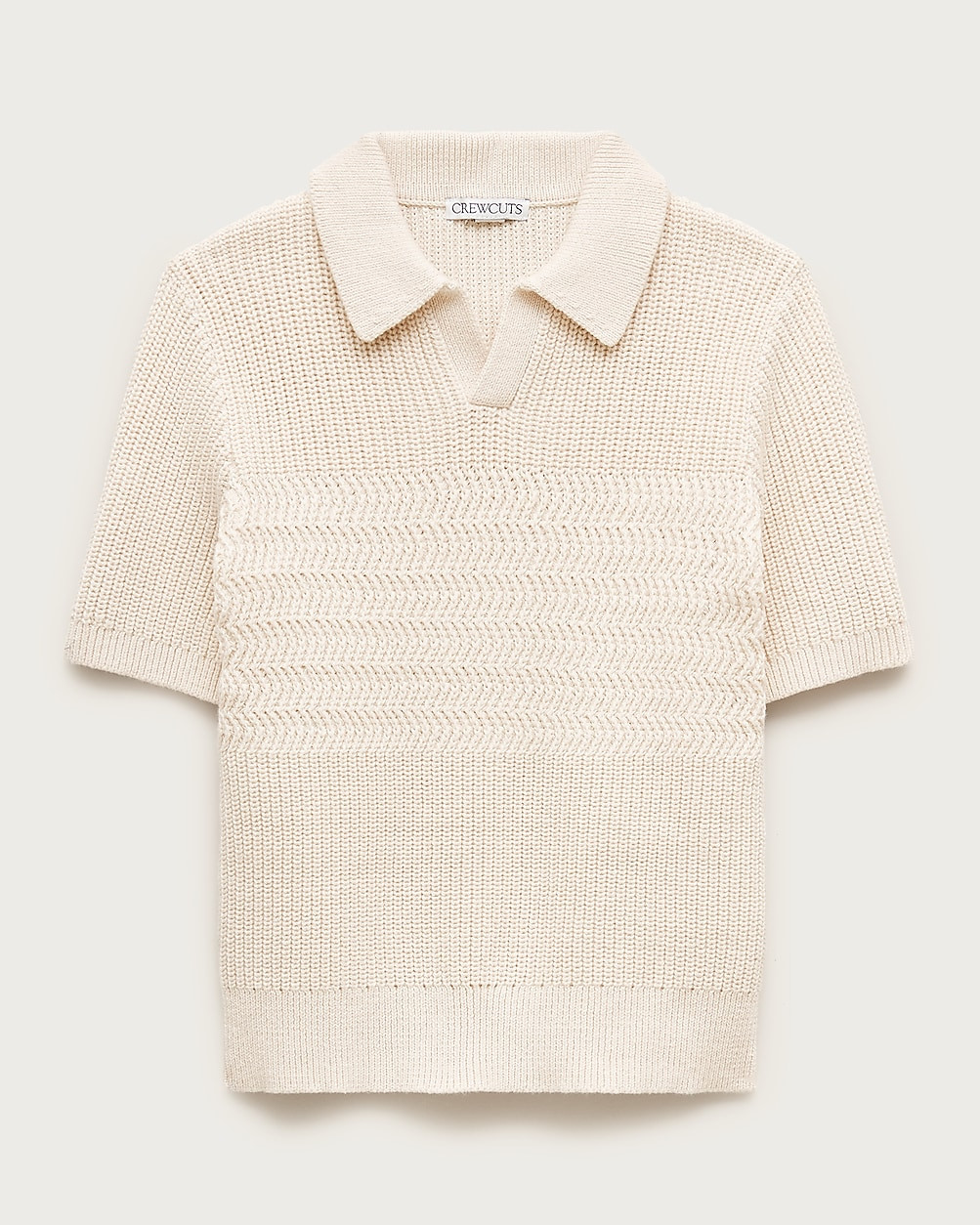 Kids' short-sleeve johnny-collar sweater-polo | J. Crew US