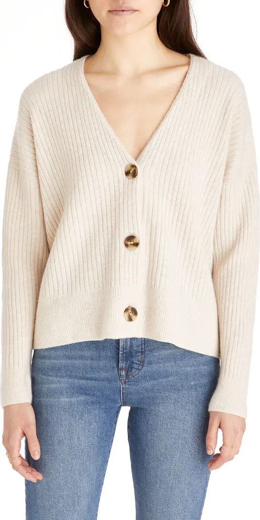 Cameron Ribbed Crop Cardigan | Nordstrom