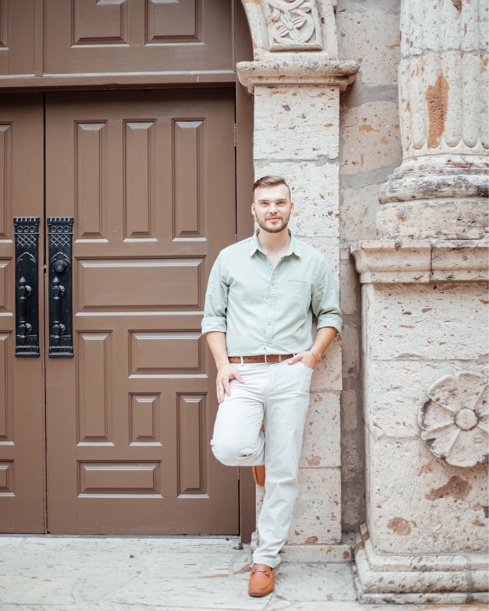 Men’s casual summer outfit. Mens casual button down, casual loafers, green pallet, masculine outfit 

#LTKShoeCrush #LTKGiftGuide #LTKMens