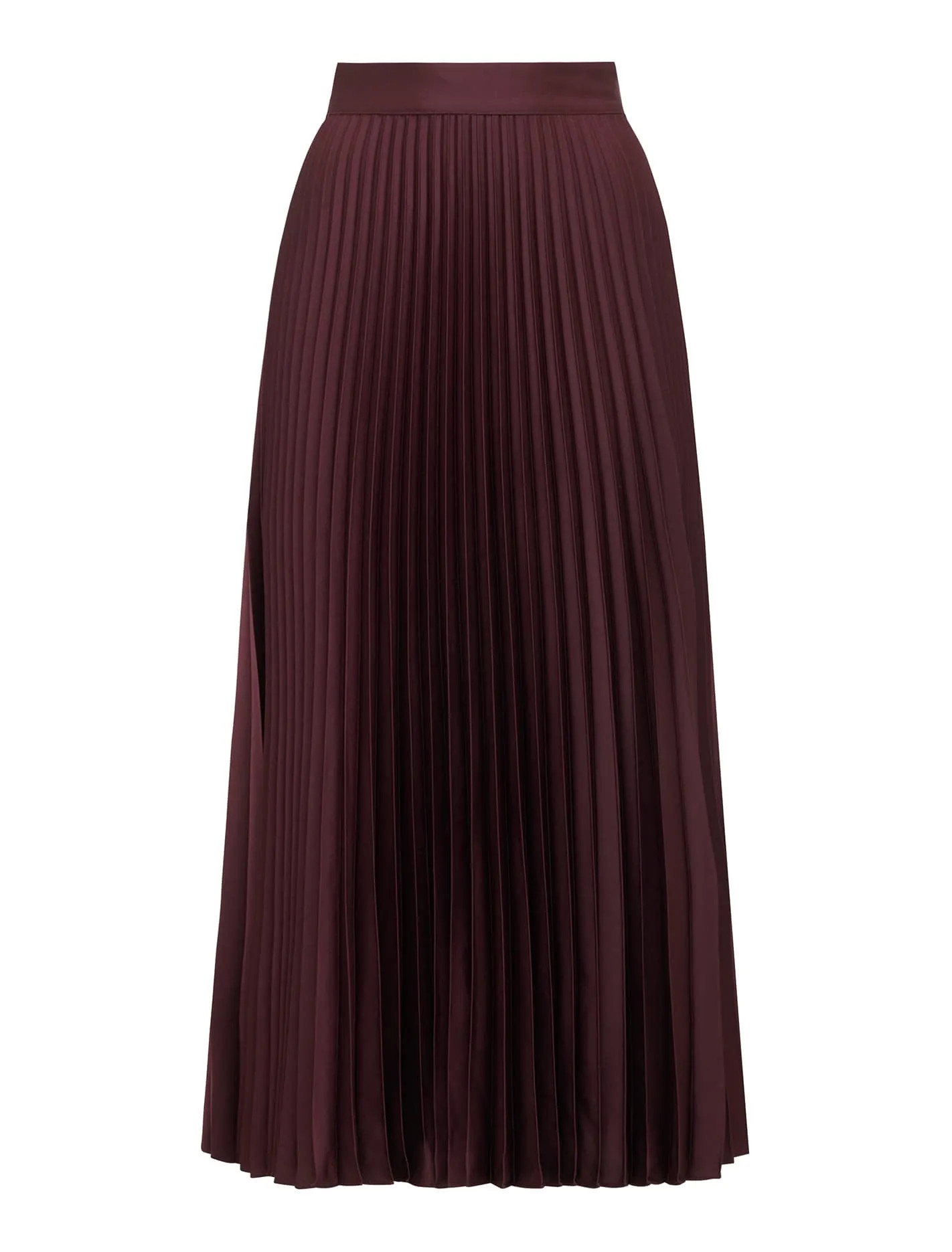 Estelle Satin Pleated Skirt | Forever New (UK & IE)