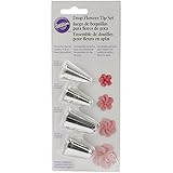 Drop Flower Decorating Piping Tip Set, 4 piece set | Amazon (US)