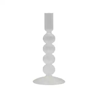 7.5" Bubble Glass Taper Candle Holder by Ashland® | Michaels Stores