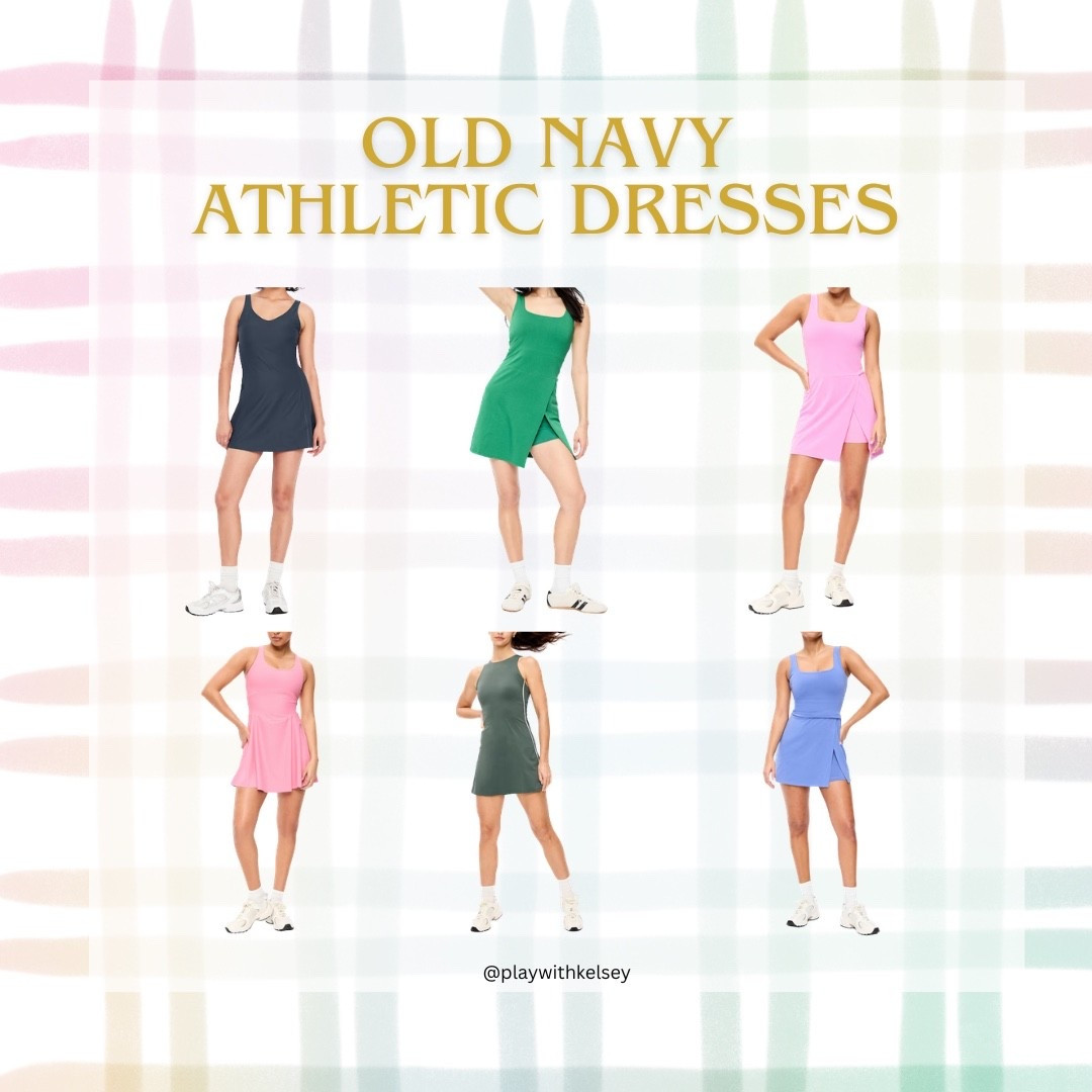 Old Navy athletic dresses on sale  ￼

#LTKActive #LTKfitnessgoals #LTKootd