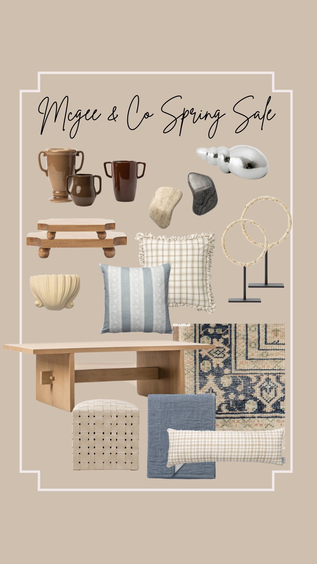 McGee and Co spring sale up to 30% off

#LTKHome #LTKSeasonal #LTKSpringSale
