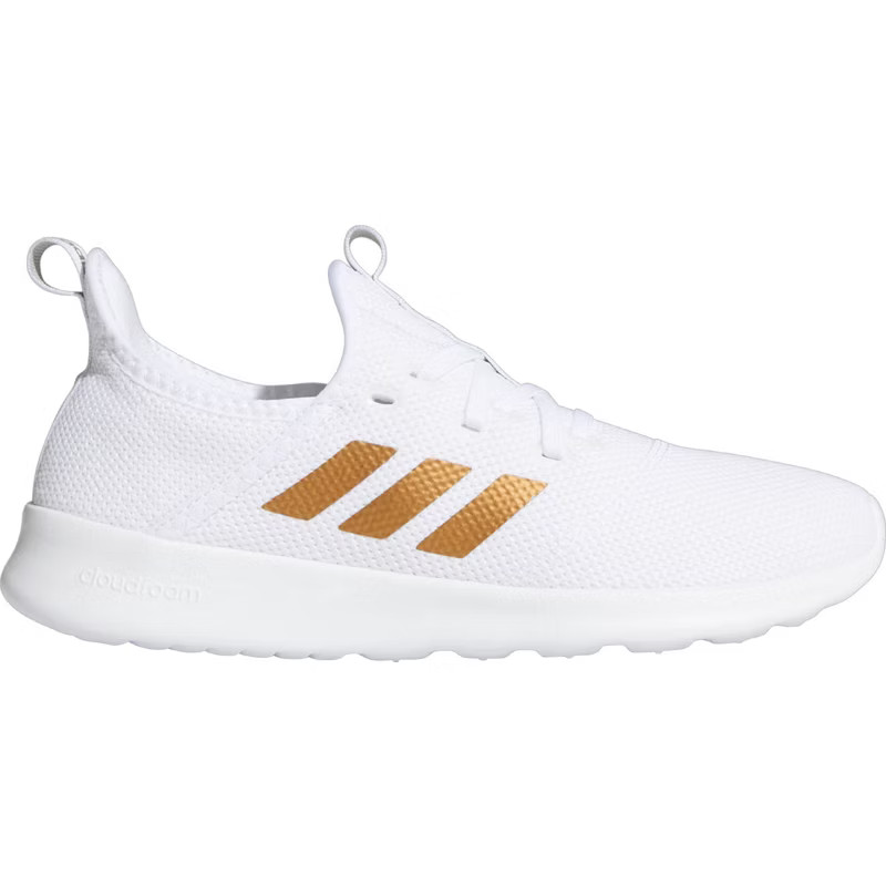 adidas Women's Cloudfoam Pure Shoes White/Gold, 9 - Women's Athletic Lifestyle at Academy Sports | Academy Sports + Outdoor Affiliate
