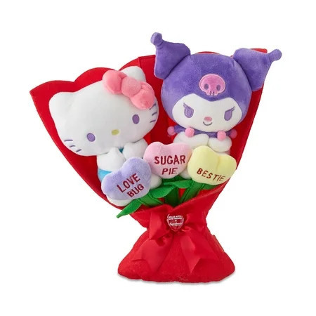 Sanrio Sweethearts Plush Bouquet with Hello Kitty ® and Kuromi ™ | Walmart (US)