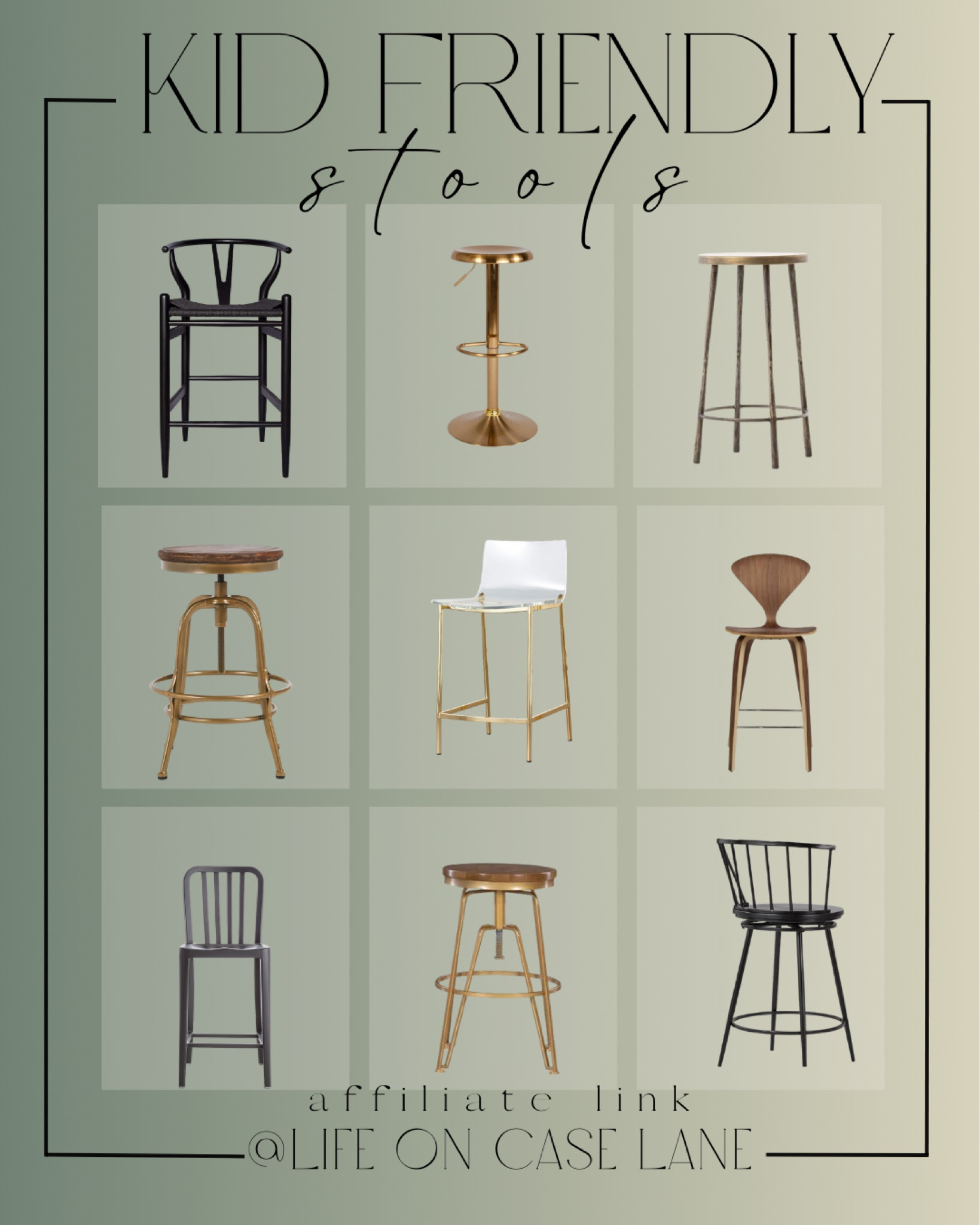 Counter stools, bar stools