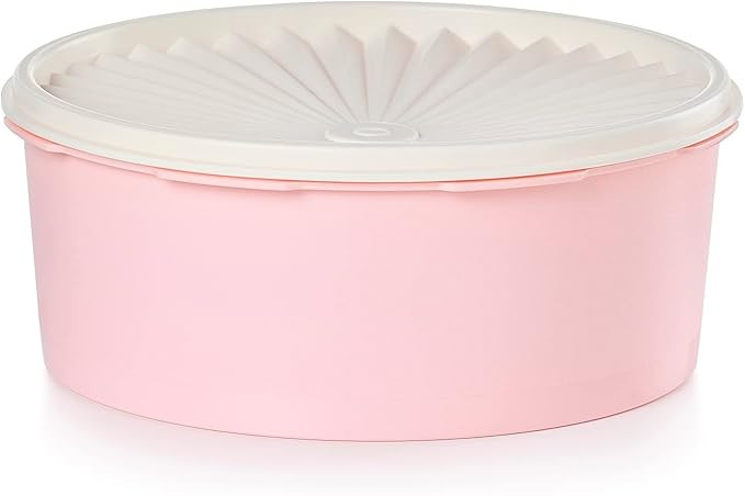 Tupperware Heritage Collection 7.6 Cup Cookie Canister - Vintage Light Pink Color, Dishwasher Saf... | Amazon (US)