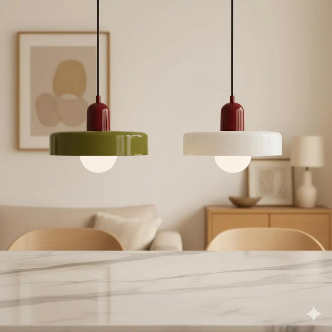 Nordicglow Glass Pendant Lamp – Handmade Minimalist Home Lighting - Etsy | Etsy (US)