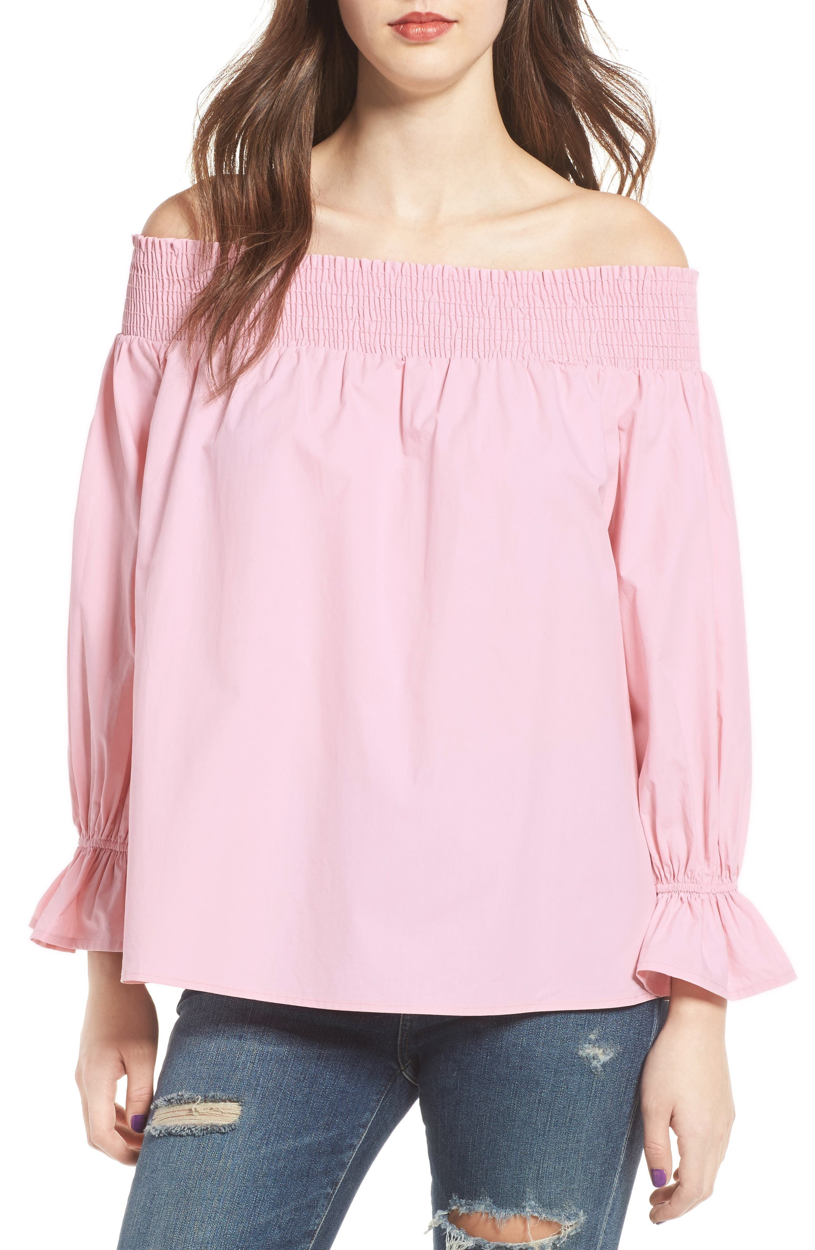 Bow Off-the-Shoulder Top | Nordstrom