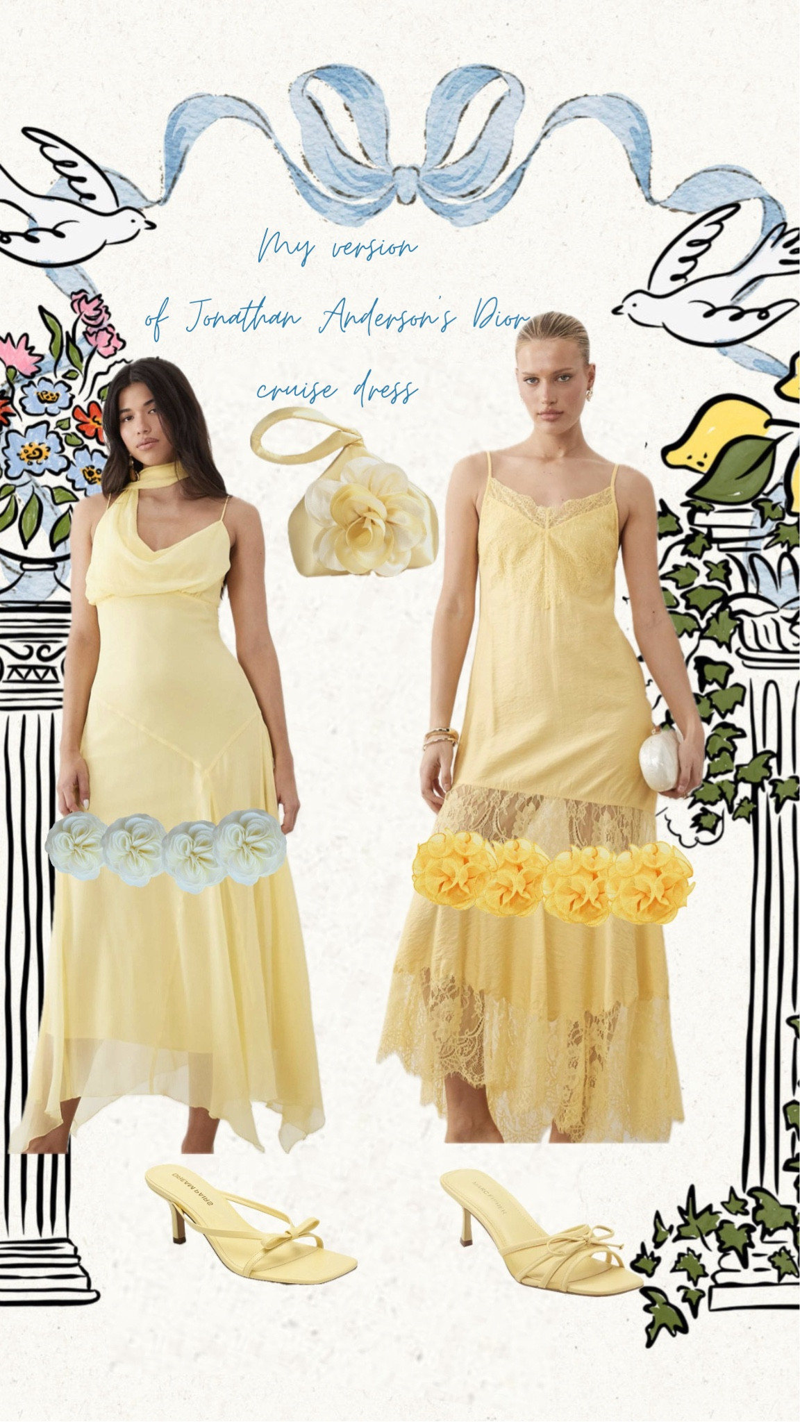 Did we all fall in love with the debut of the Dior Cruise 2027 line? Specifically the number that Sabrina Carpenter wore! Love a statement yellow dress & here is my version of it. 💛

#LTKootd