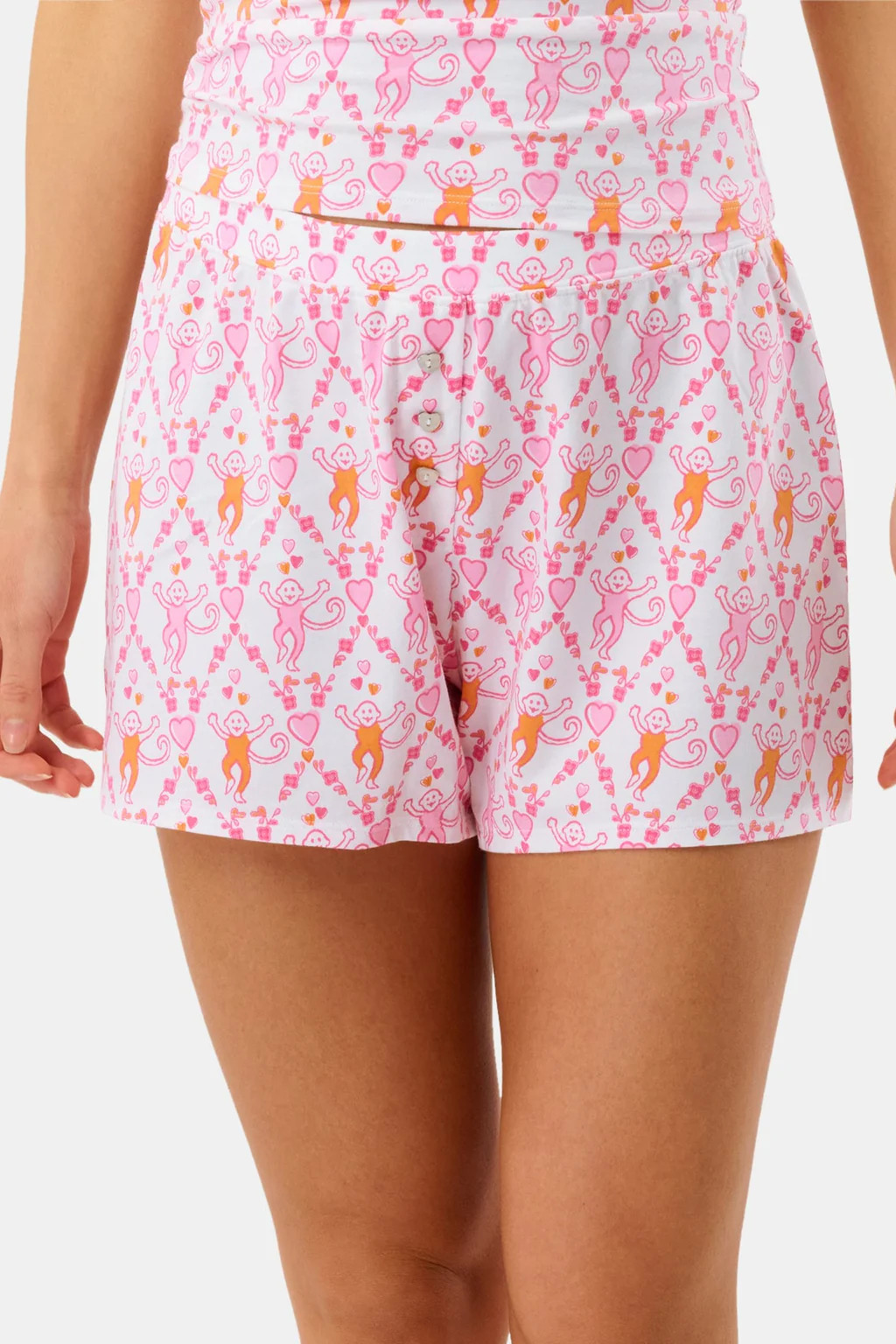 Spring Bloom Monkey Jones Shortie | Roller Rabbit