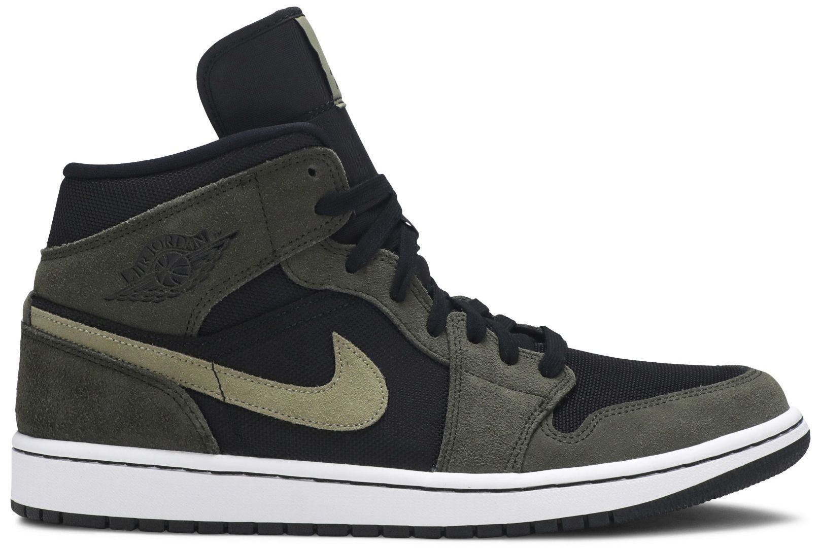 Wmns Air Jordan 1 Mid 'Olive' | GOAT