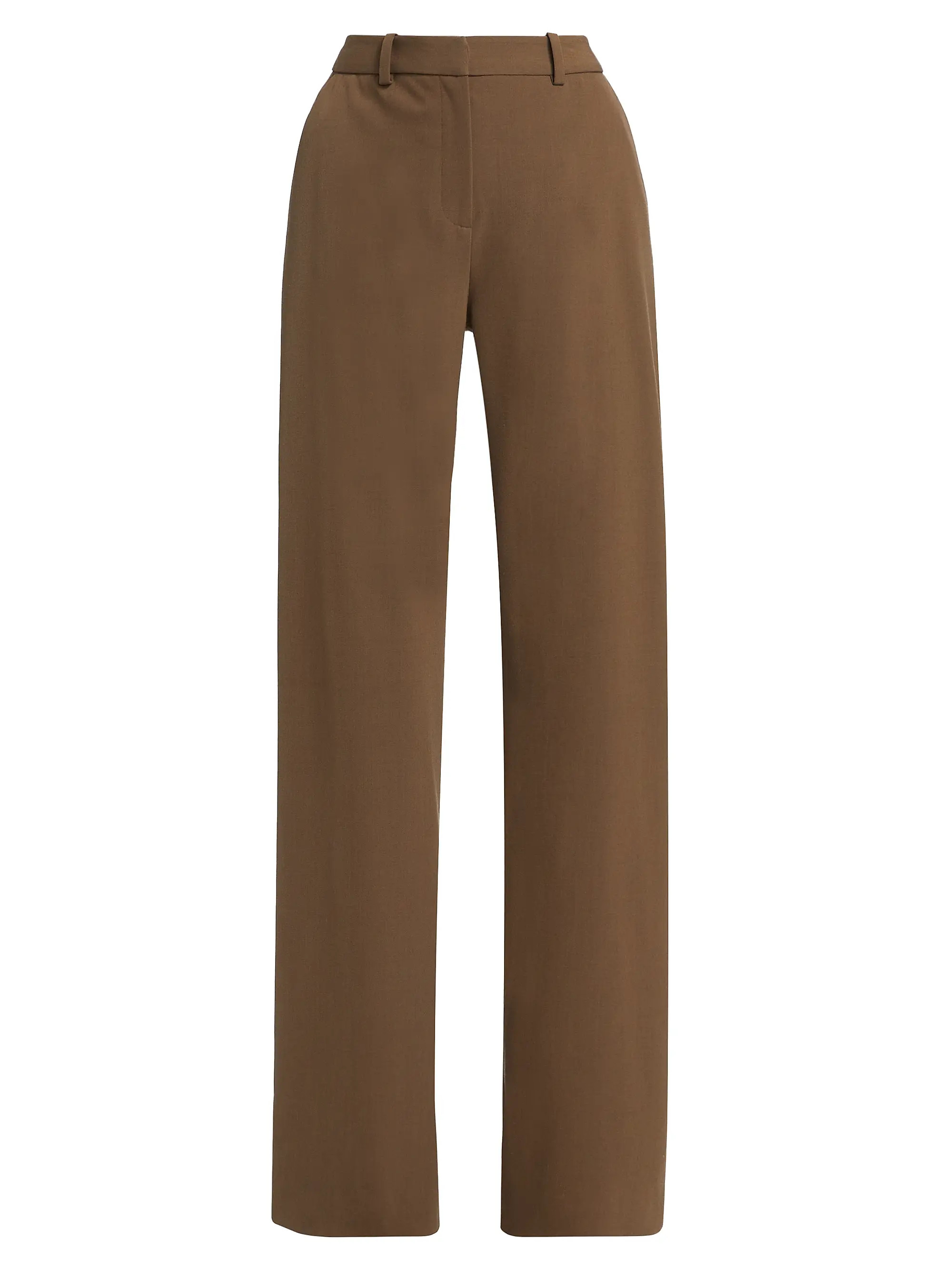 Relaxed Wool-Blend Trousers | Saks Fifth Avenue