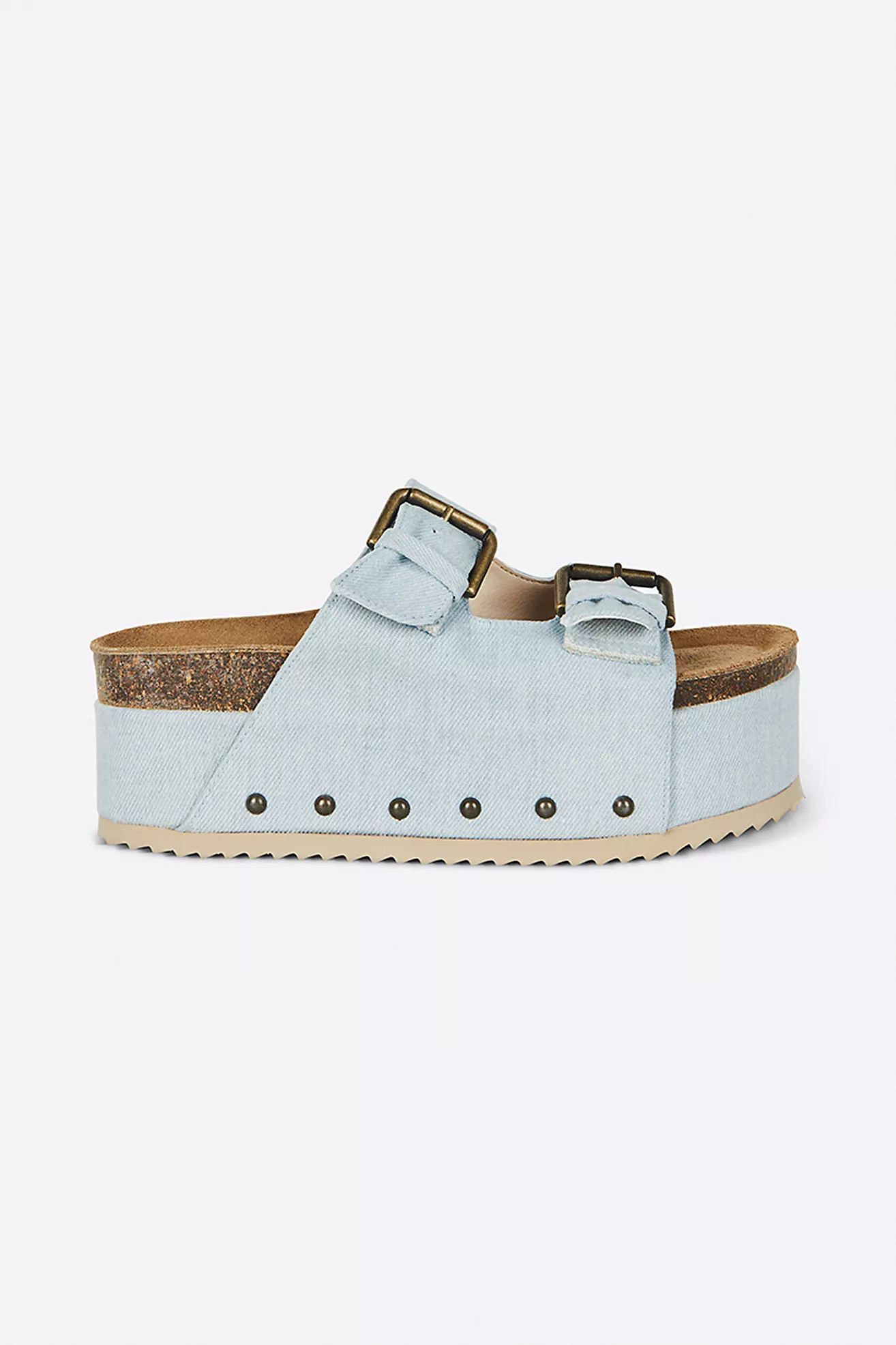 Intentionally Blank Cooper-2 Platform Slide Sandals | Anthropologie (US)