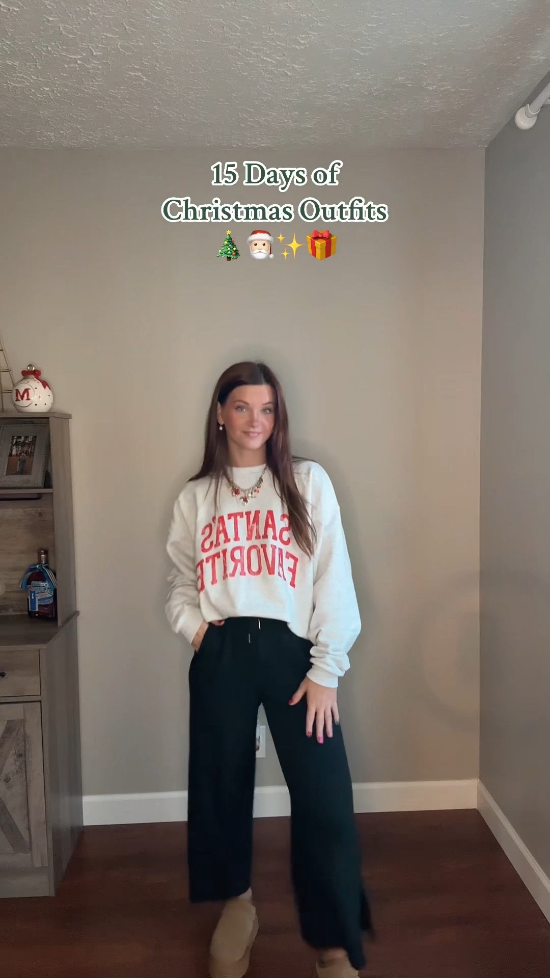 15 Days of Christmas Outfits 🎅🏻✨🎄🎁

Day 8

I ordered a size L for an oversized fit in the crew neck 

#LTKHoliday #LTKSeasonal #LTKGiftGuide