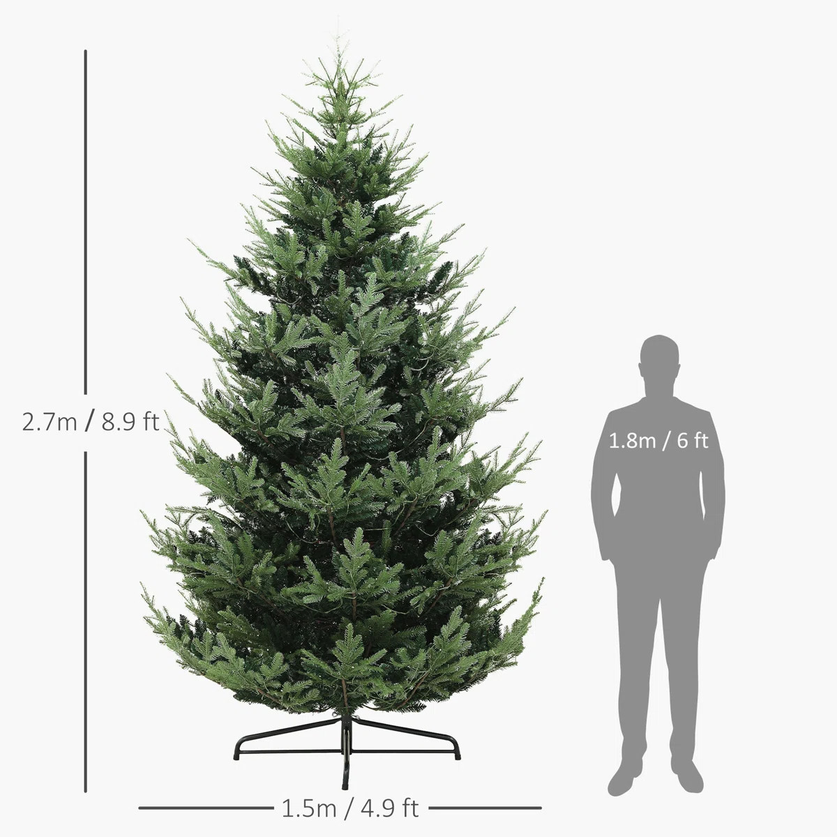 9 ft Prelit Christmas Tree | Wayfair North America