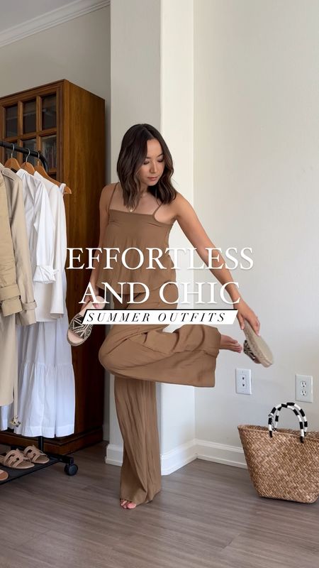 Effortlessly chic summer outfits - perfect for traveling!

Matching set xs 
Romper xs 
Striped Dress xs 

Travel outfits / minimal classic style 

#LTKtravel #LTKstyletip #LTKunder100