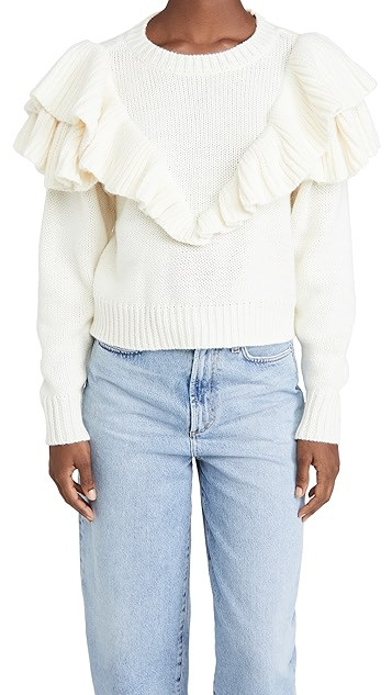 Carice Ruffle Knit | Shopbop