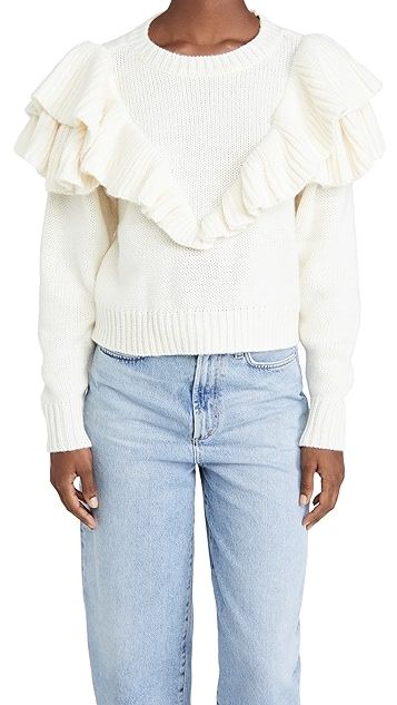 Carice Ruffle Knit | Shopbop