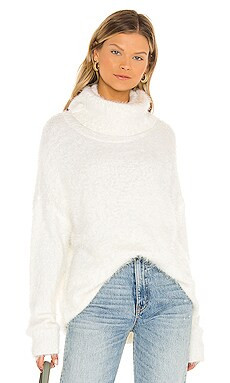 Show Me Your Mumu Fatima Turtleneck Sweater in White from Revolve.com | Revolve Clothing (Global)