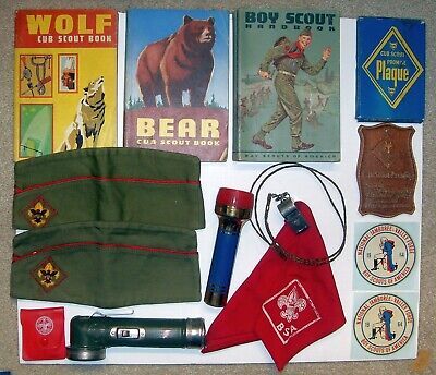 Lot of Vintage Boy Scouts of America (B.S.A) Items from 1950s - 1960s | eBay US
