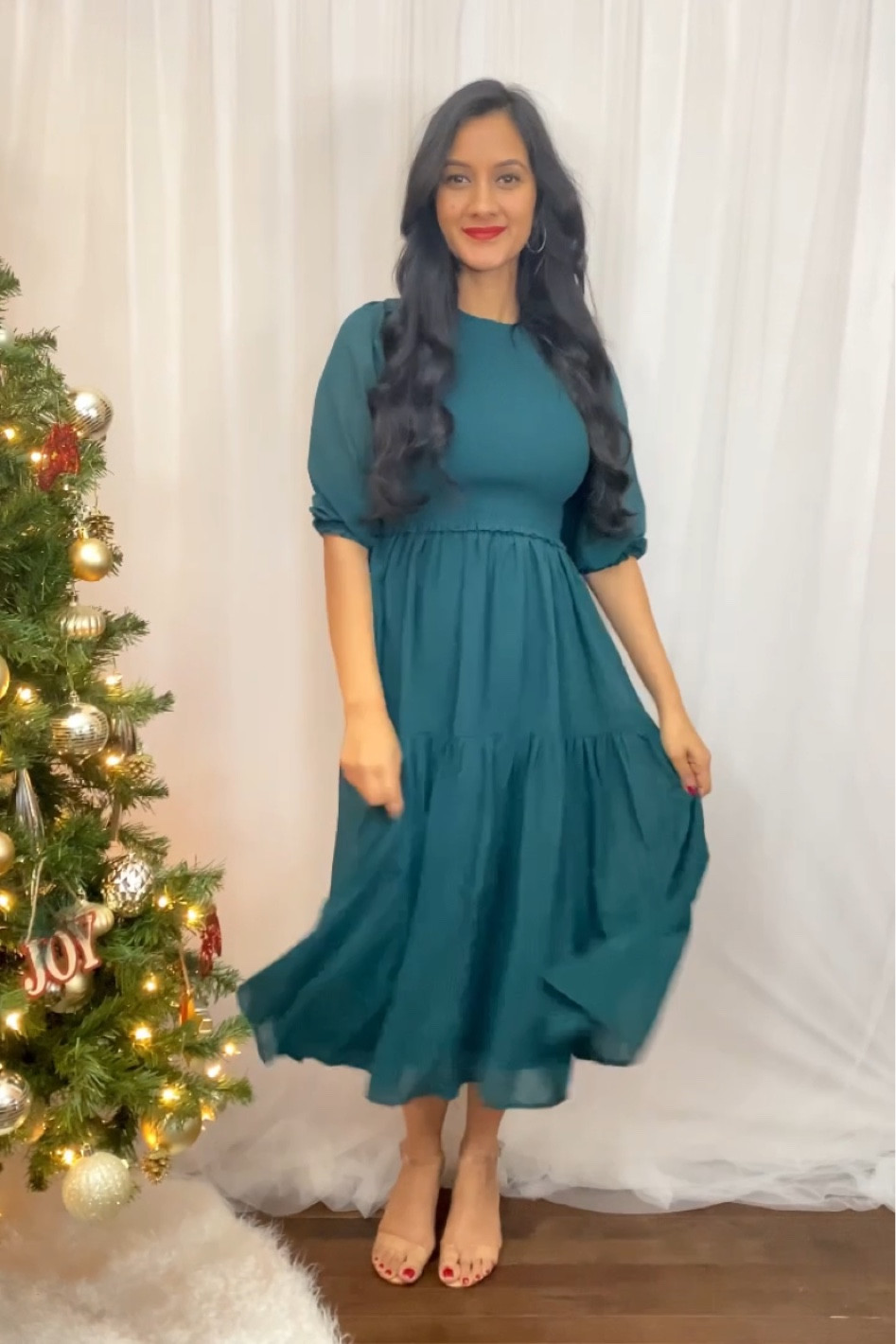 slim fit dress slacks Colette modest maxi dress – JanieLanie