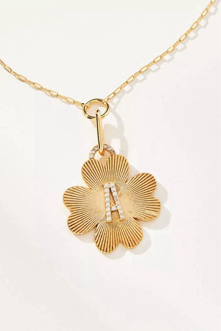 clover necklace, gold necklace, gold jewelry, monogram necklace, initial necklace

#LTKStyleTip #LTKFindsUnder50 #LTKSeasonal