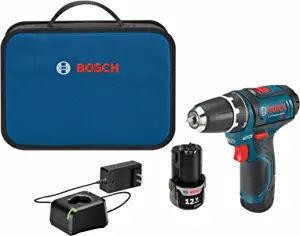 BOSCH PS31-2A 12V Max Two-Speed Drill/Driver Kit with (2) 2.0Ah Batteries | Amazon (US)