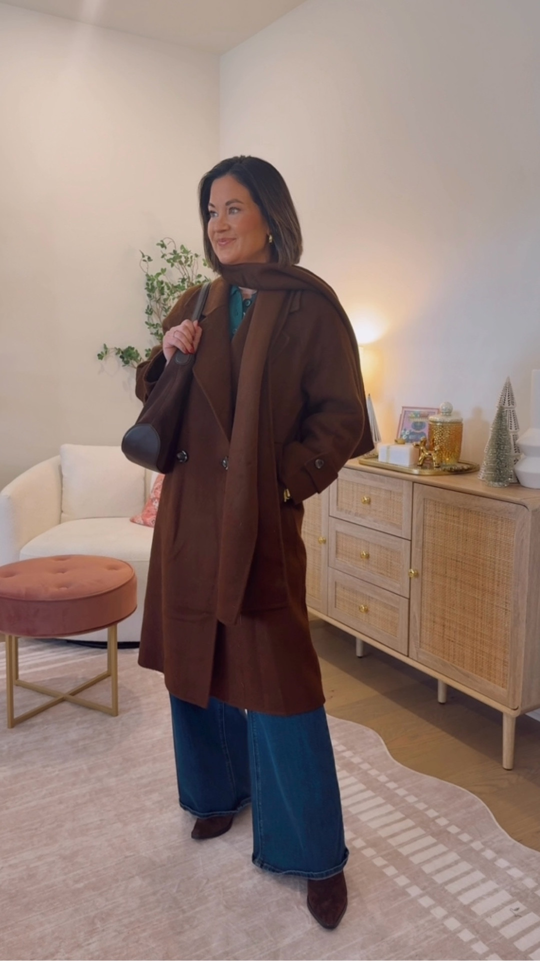 The vital $28 target jeans are back in stock in the dark wash I’m wearing / I wear a size 2 regular in these. My sweater is also 50% off too! 
Use code bestyled10 for 10% off my coat and sitewide at petite studio too! 

#LTKFindsUnder50 #LTKHoliday #LTKgrwm