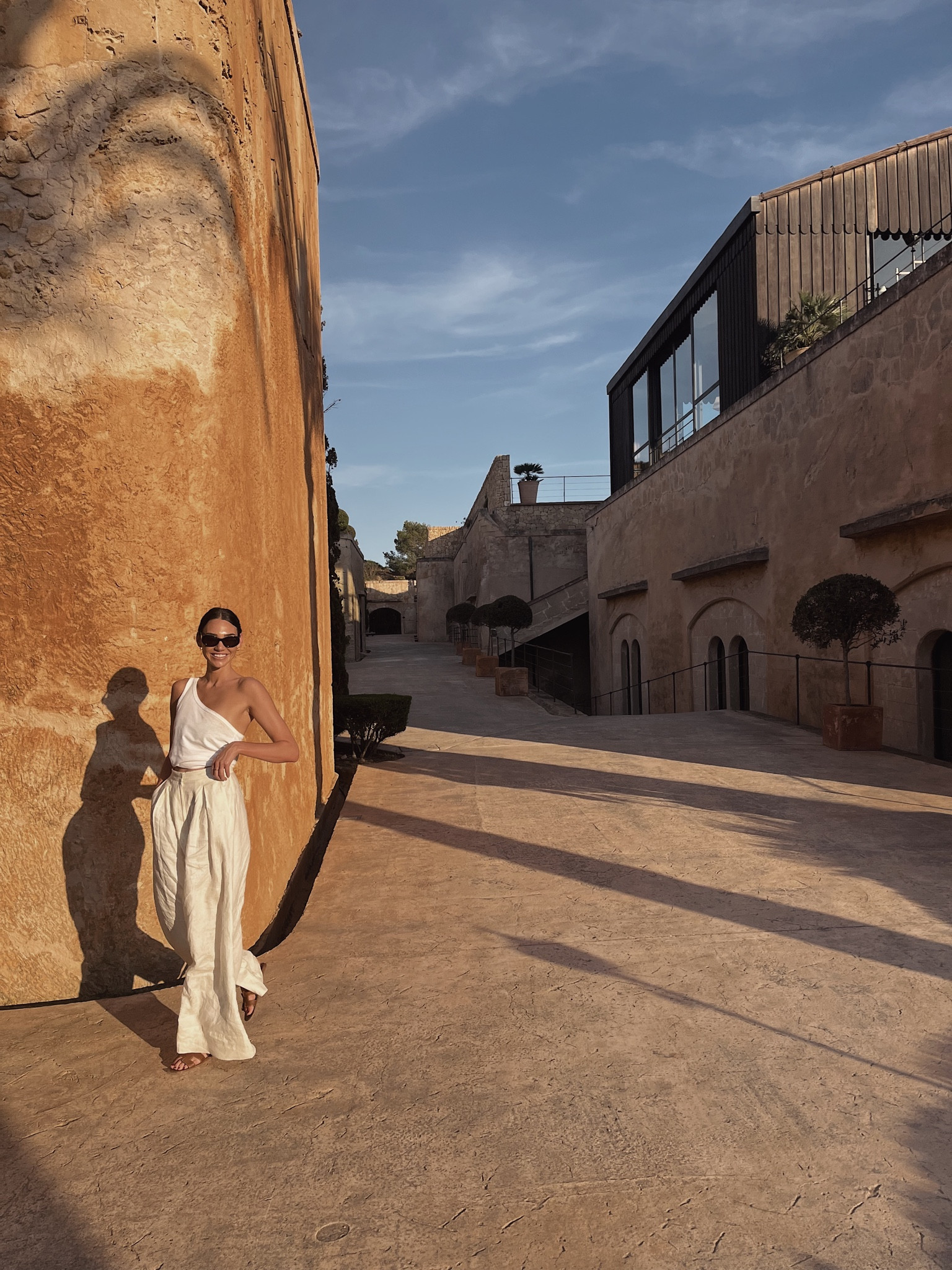 Mallorca nights In my favourite wide leg linen pants by Peony 

#LTKaustralia #LTKtravel #LTKstyletip